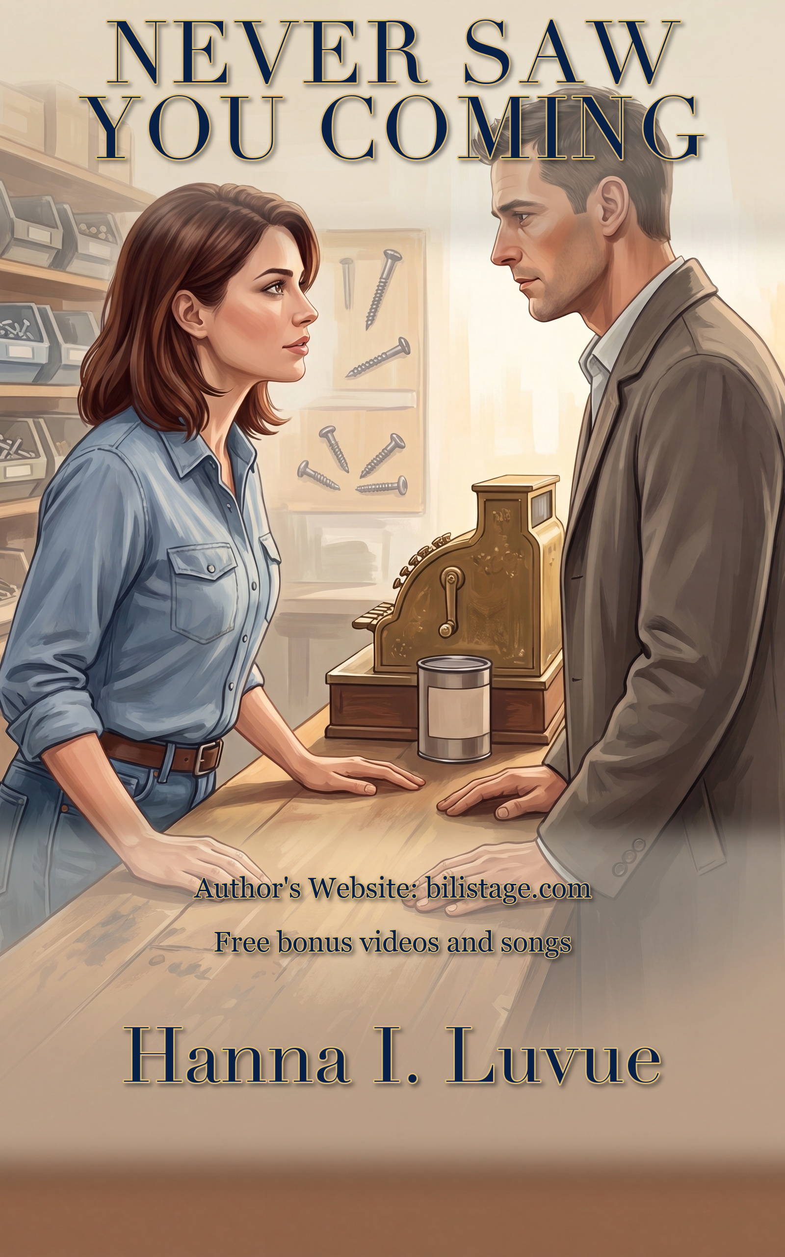 Never Saw You Coming book cover